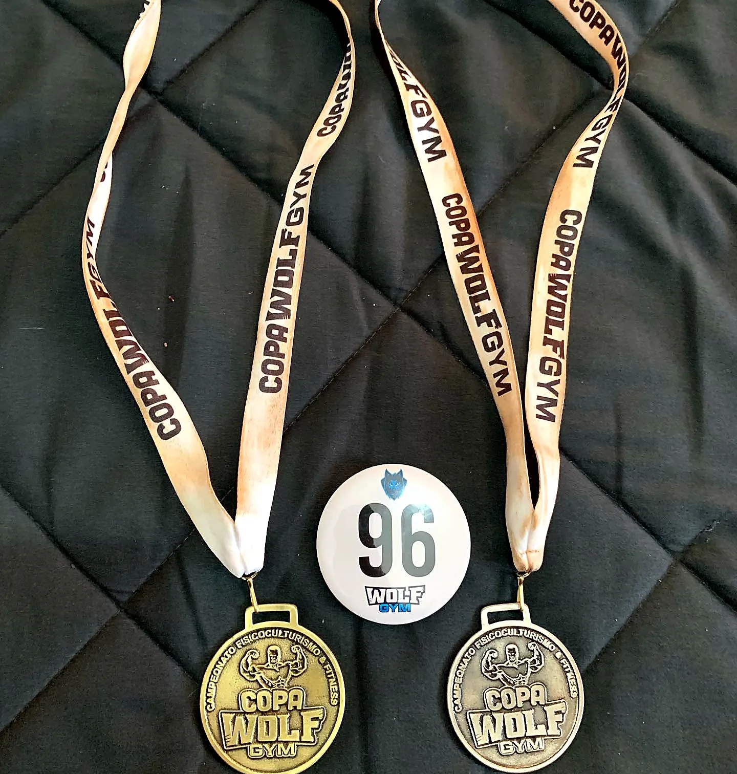 Medallas de la Copa Wolf Gym